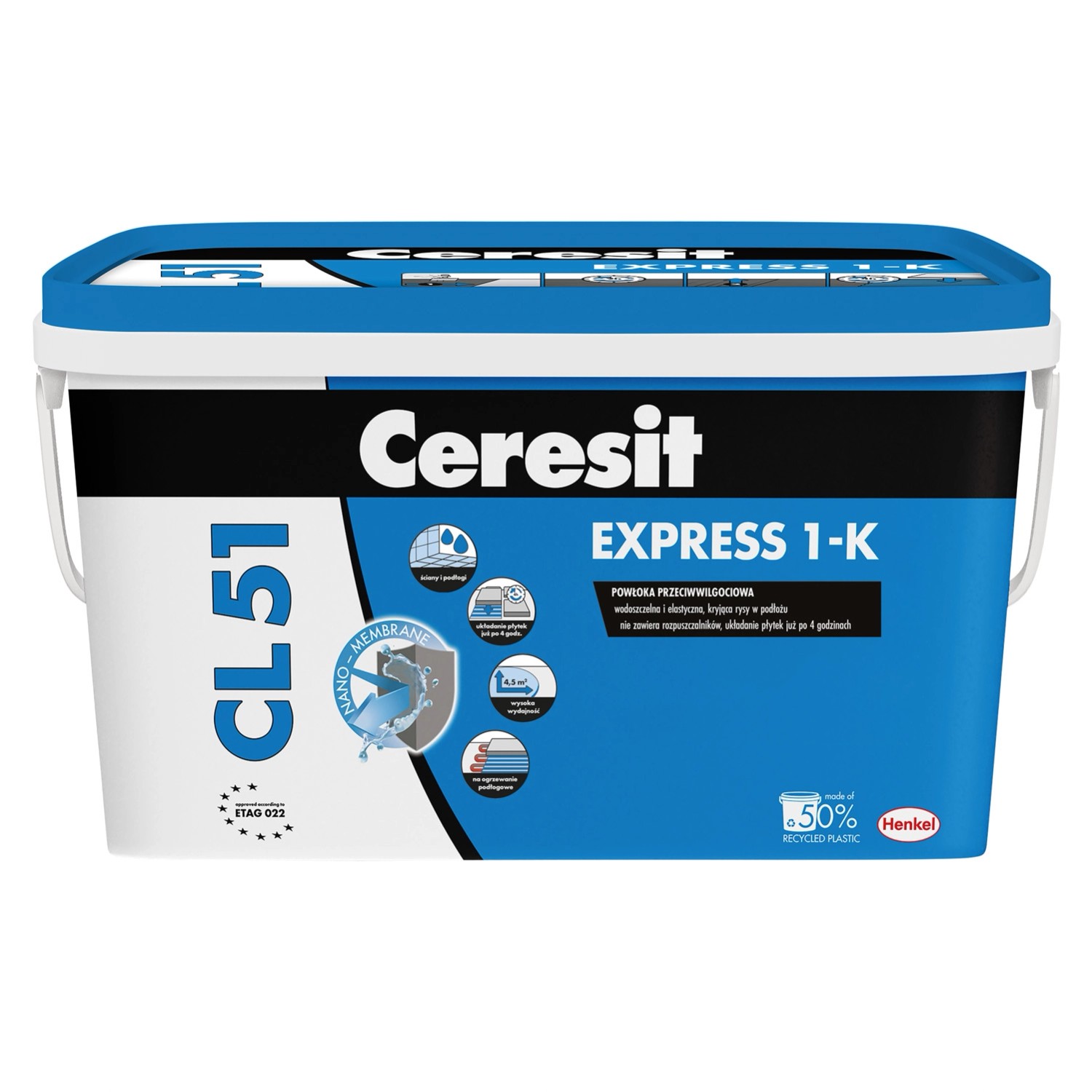 Ceresit Folia izolacyjna w płynie CL51 - 15 kg