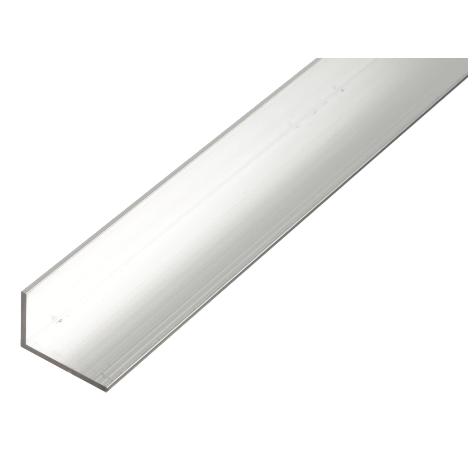 GAH Alberts Profil kątowy aluminiowy surowy 40 mm x 20 mm x 1000 mm