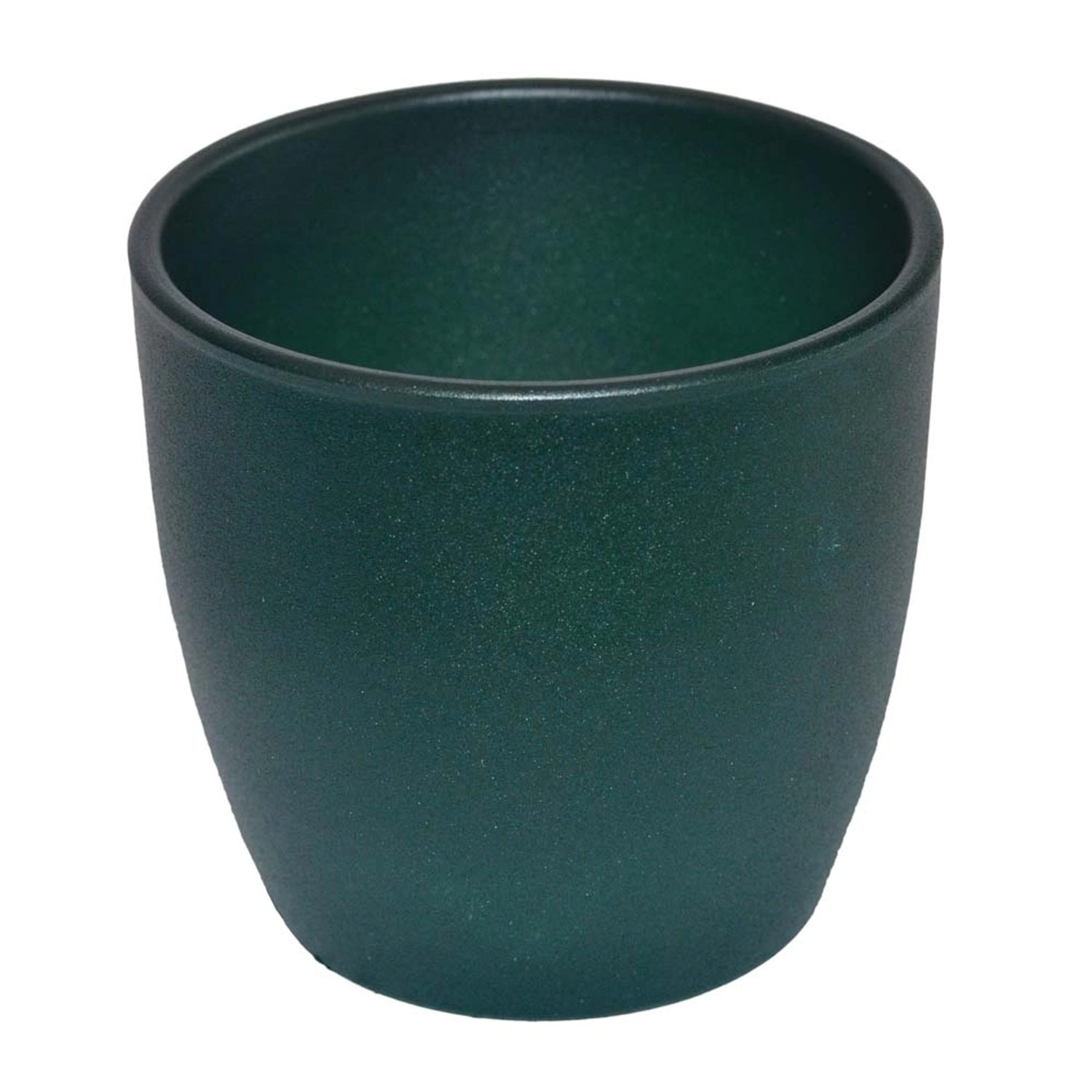 Ceramik Donica Emi zielona - śr. 11 cm