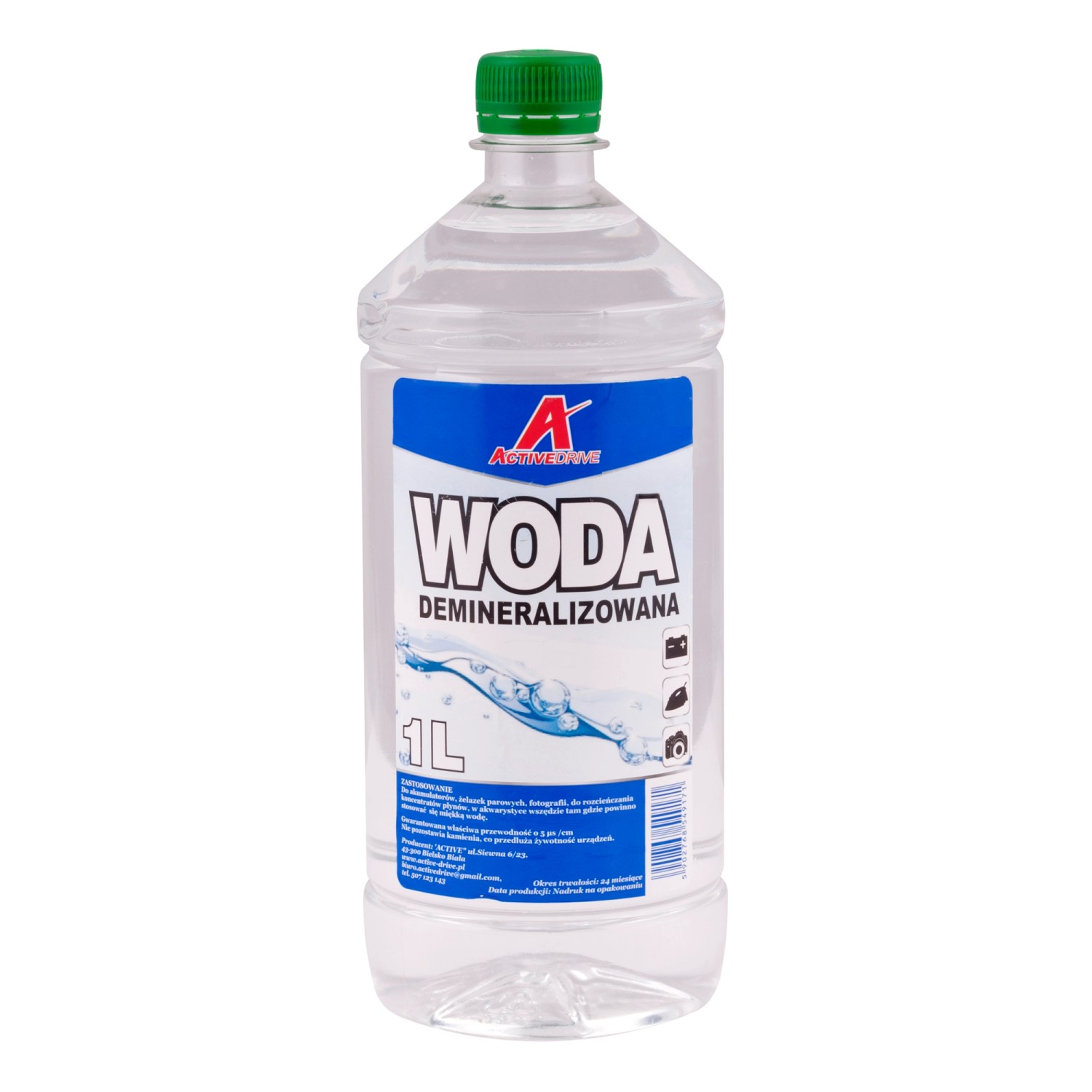 Active Woda demineralizowana 1 l