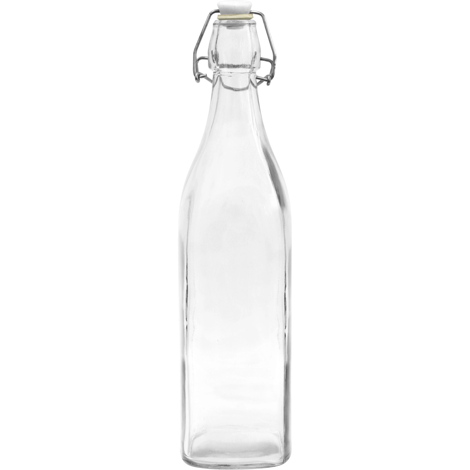 Butelka z hermetycznym zamknięciem kwadratowa - 500 ml