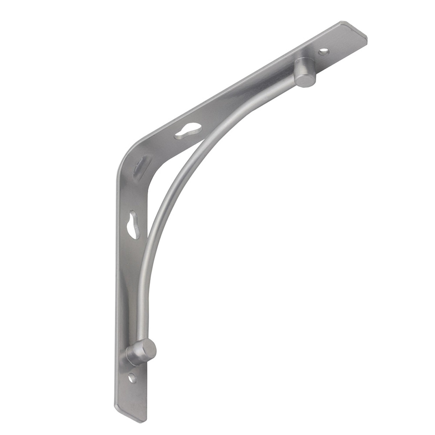 Domax Wspornik Bow 150 srebrny 150x150mm