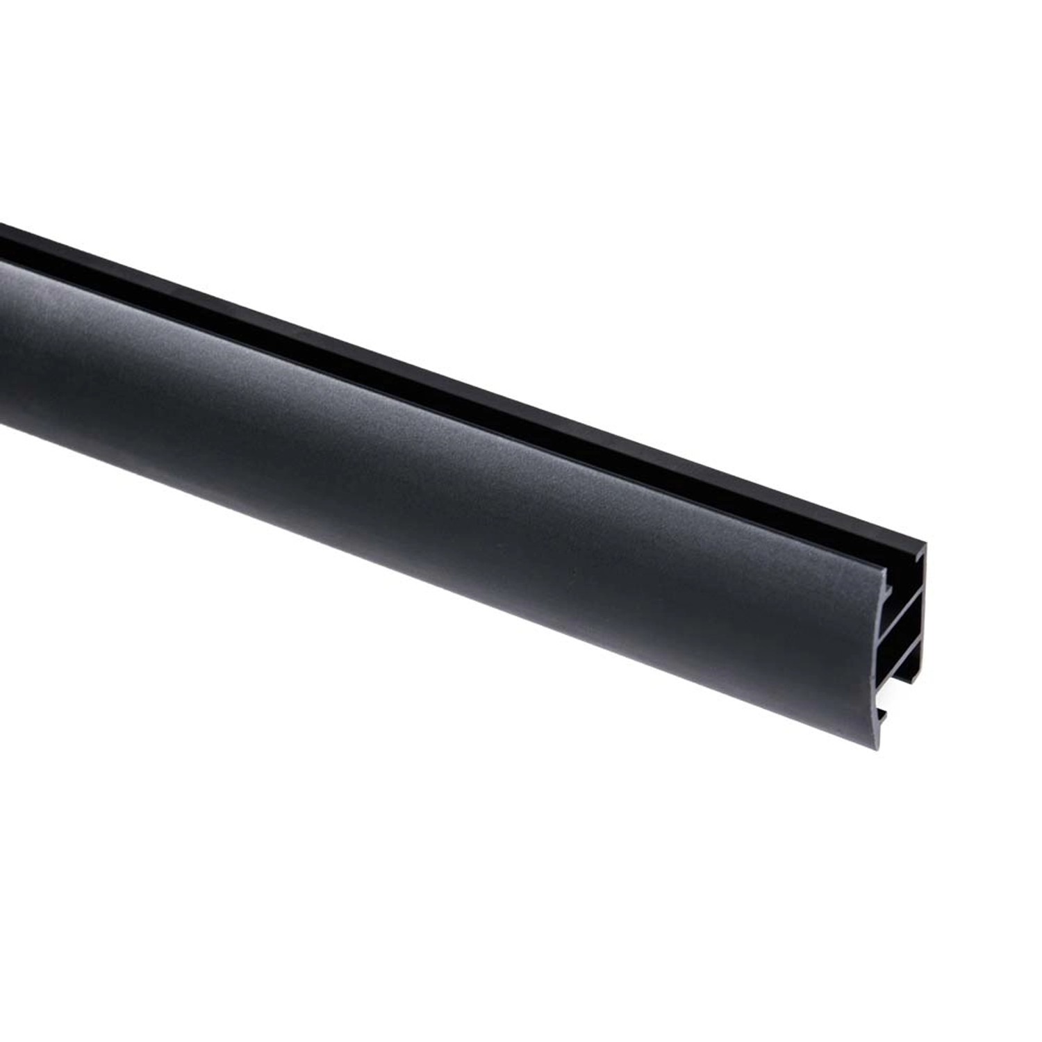 Kowalski Profil płaski aluminiowy czarny 200 cm