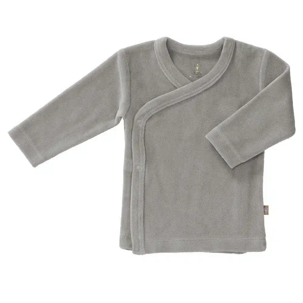 Kardigan welurowy Paloma grey Fresk - 3-6 miesięcy