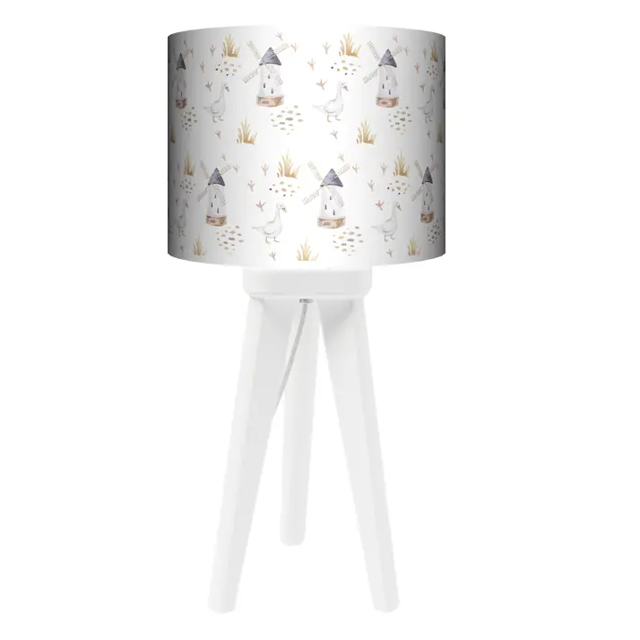 Lampa Trójnóg mała Farm2 - kolor podstawy do wyboru FL - biały