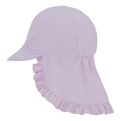 Kapelusz kąpielowy czapka UV frill lavender AG - XS (0-12 m-cy)