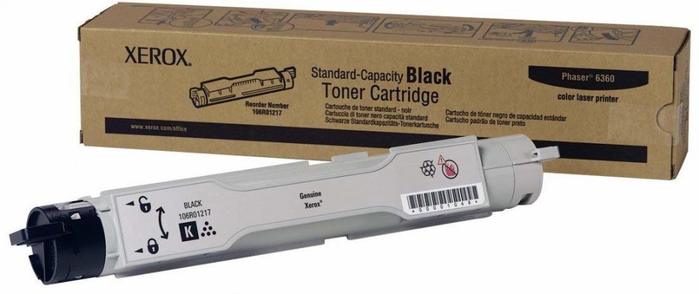 Toner Xerox (106R01217), 9000 stron, black (czarny)