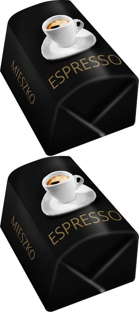 2x Czekoladki Mieszko Espresso, kawowy, 1.6kg