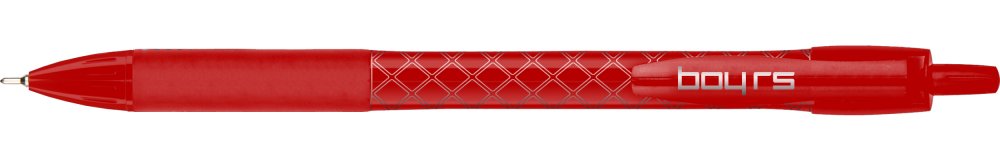 Długopis automatyczny Rystor, Boy RS, 0.7mm, czerwony