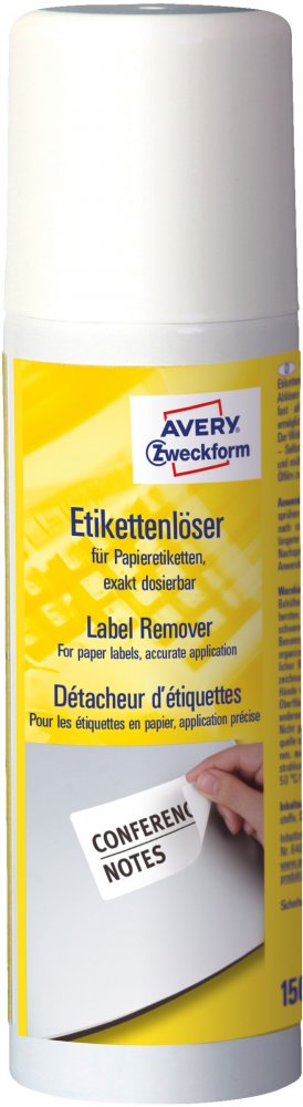 Spray do usuwania etykiet Avery Zweckform, 150ml