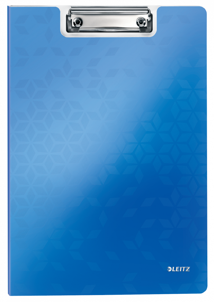 Clipboard Leitz Wow, z okładką, A4, niebieski