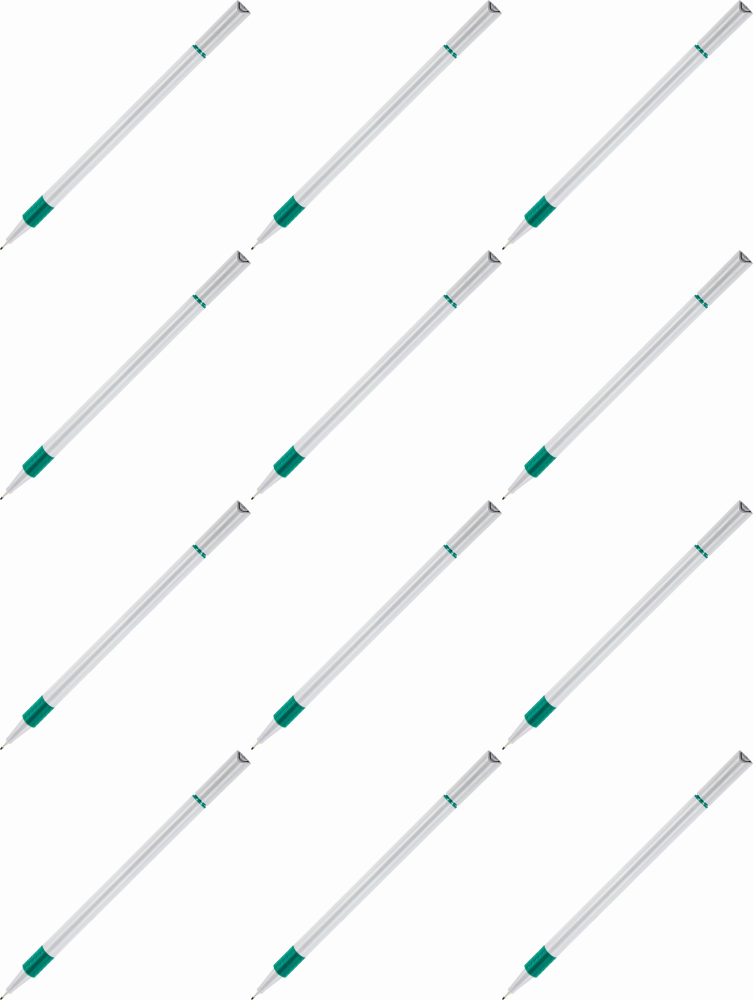 12x Cienkopis Grand GR-380, 0.4mm, zielony