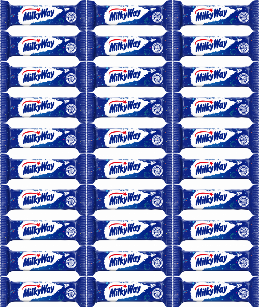 60x Baton Milky Way, 21.5g