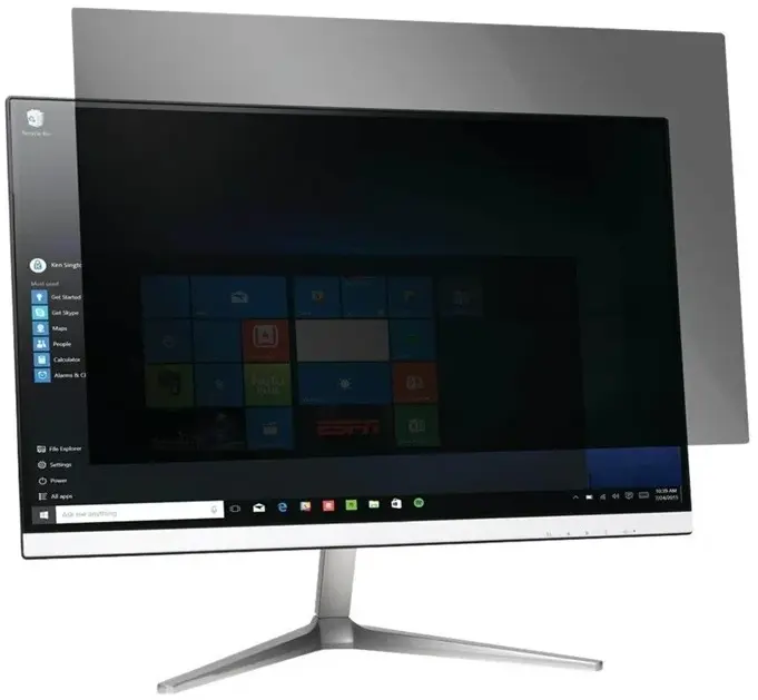 Filtr prywatyzujący do monitorów Kensington, 16:9, 21.5", 2-stronny, nakładany