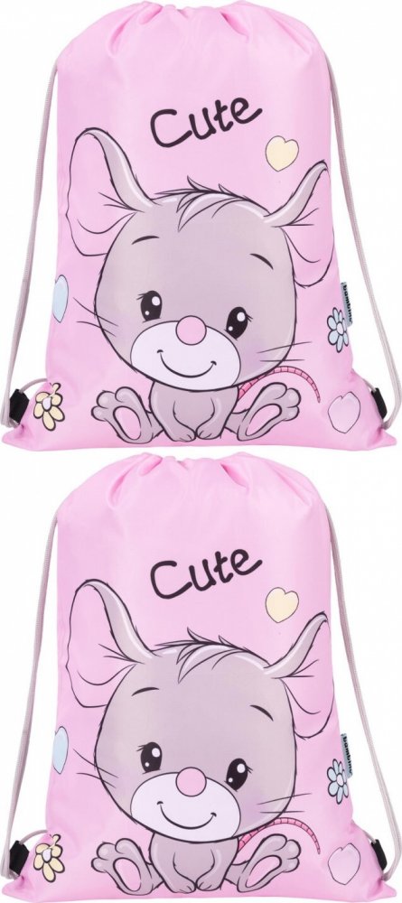 2x Worek na buty Bambino Mouse