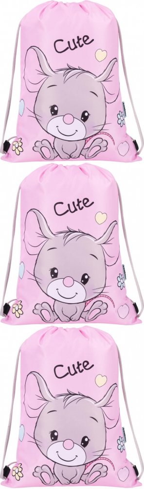 3x Worek na buty Bambino Mouse