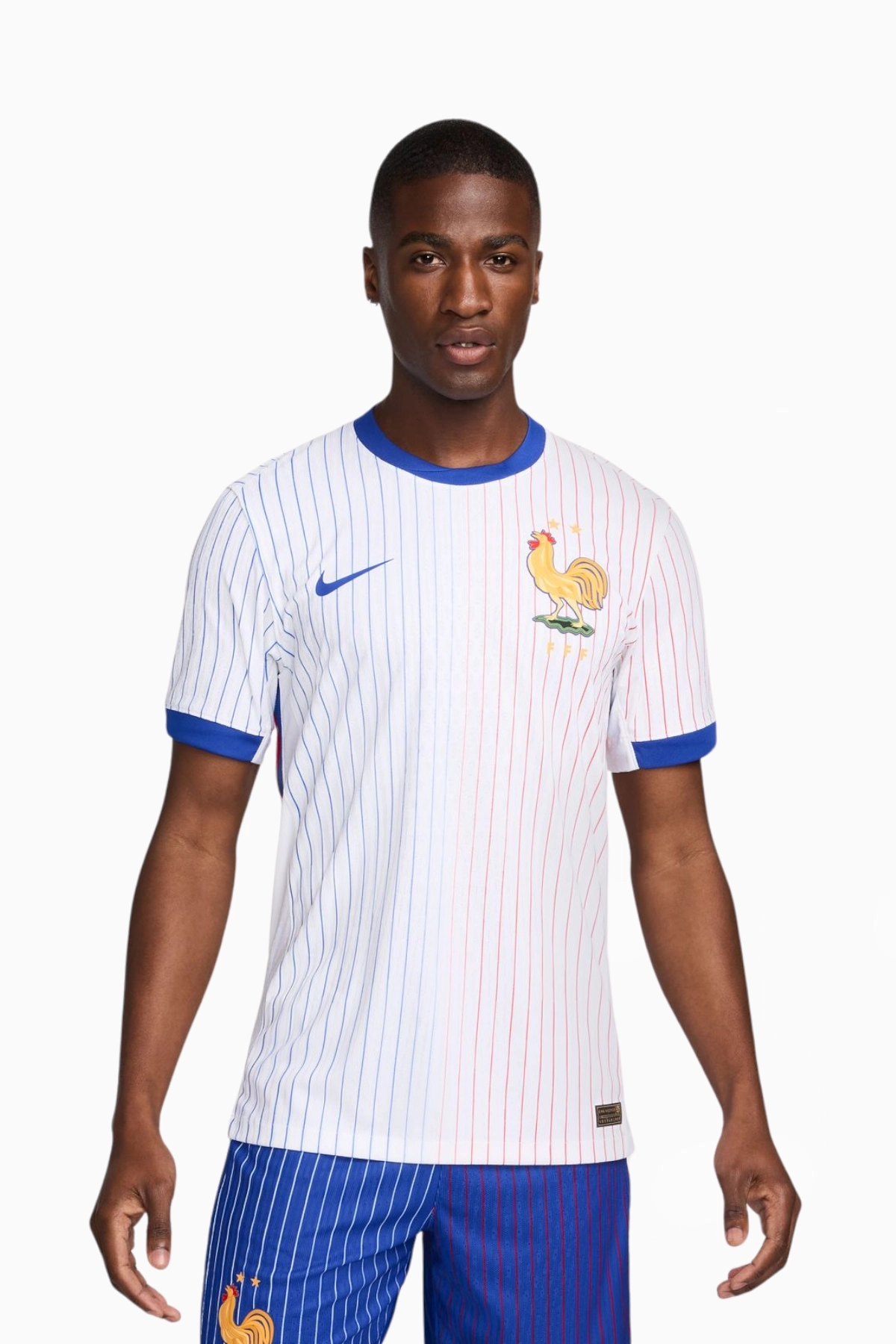 Koszulka Reprezentacji Francji Nike 2024 Wyjazdowa Match - Biały
