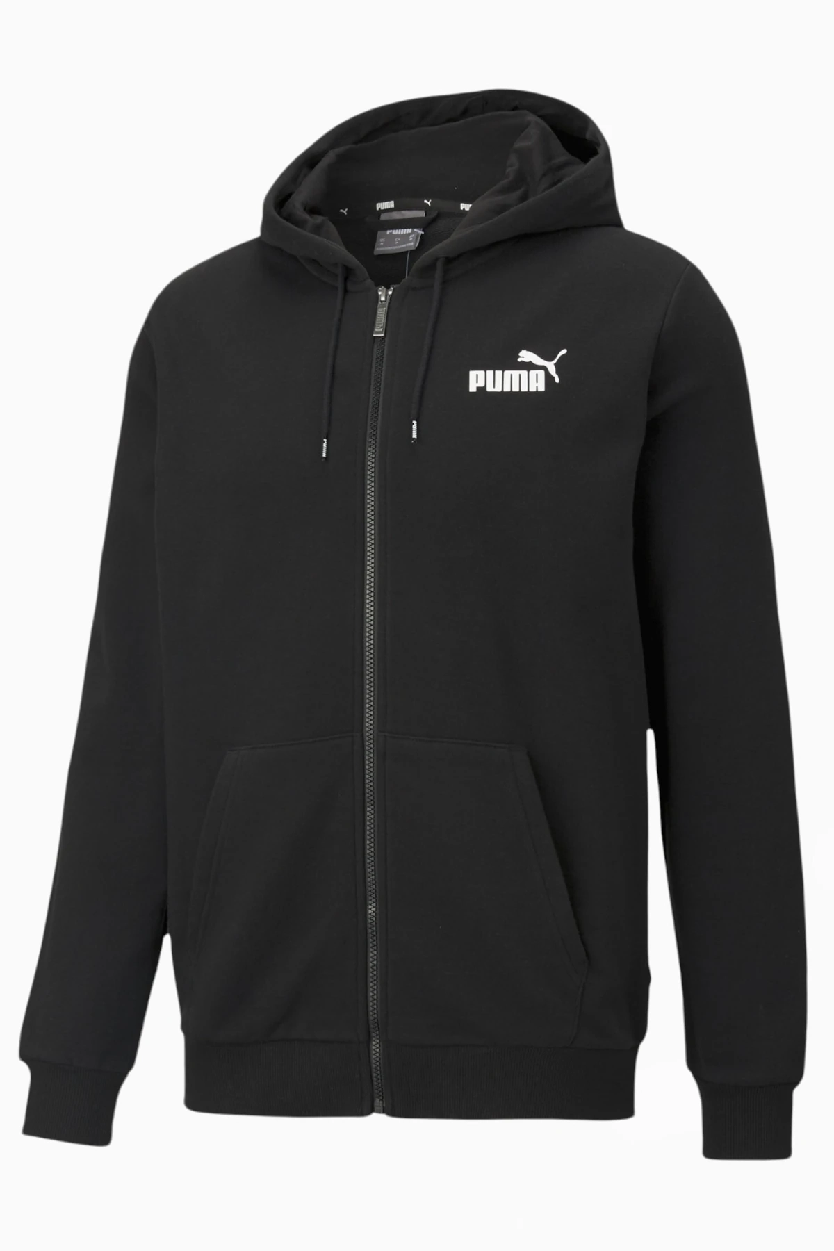 Bluza z kapturem Puma Essentials Small Logo FZ - Czarny