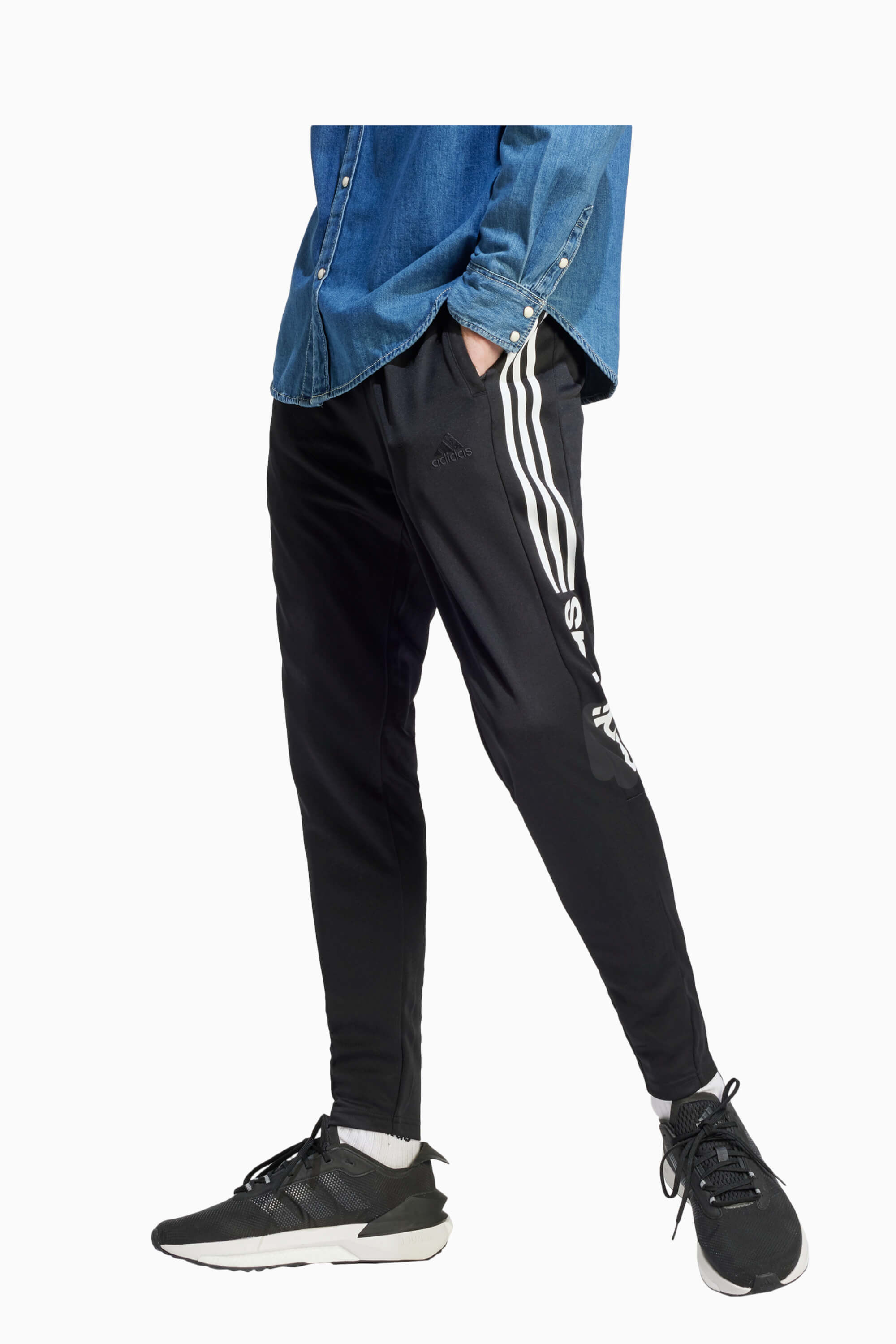 Spodnie adidas Tiro Wordmark - Czarny