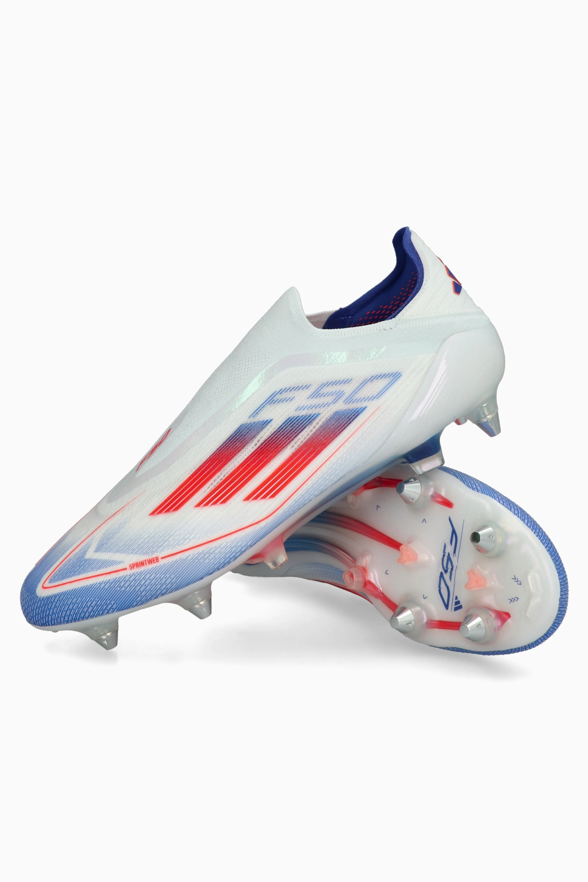 Wkręty adidas F50 Elite LL SG - Biały