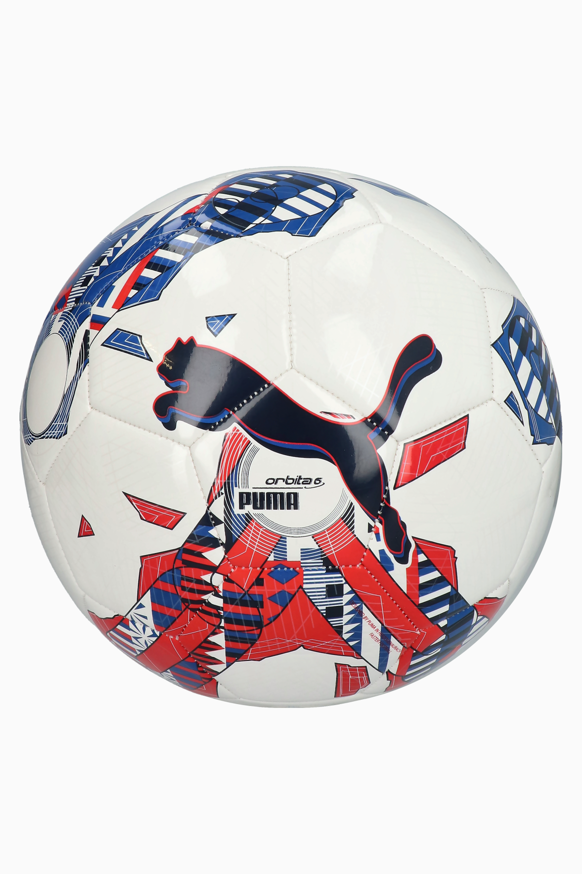 Piłka Puma Orbita 6 MS rozmiar 5 - Biały