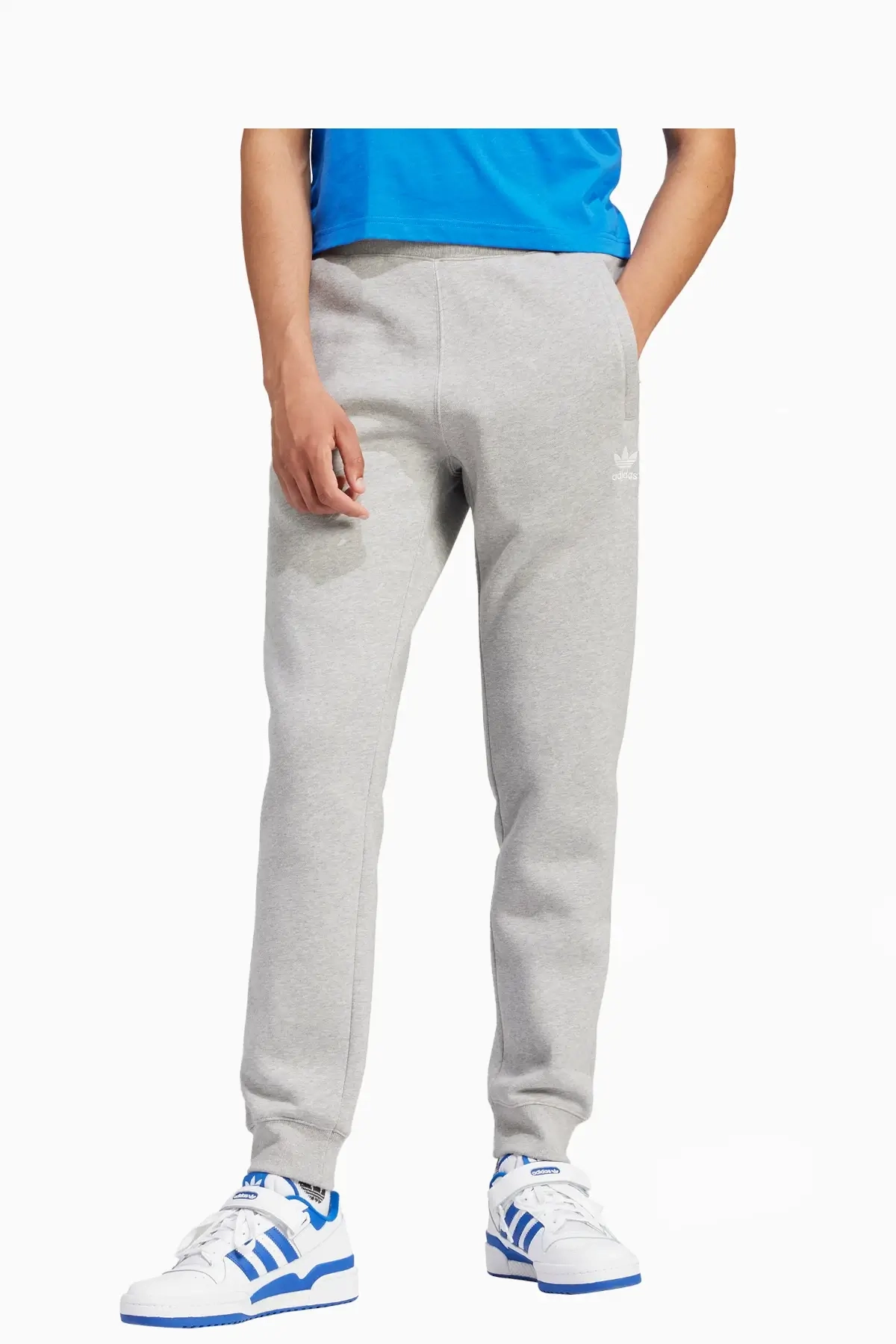 Spodnie adidas Trefoil Essentials - Szary