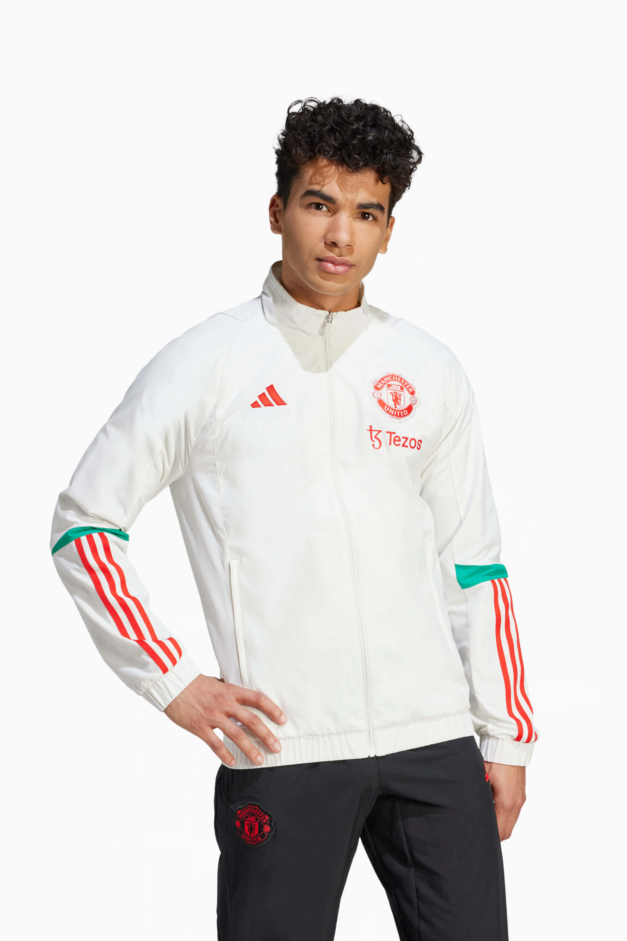 Bluza adidas Manchester United 23/24 Presentation - Biały