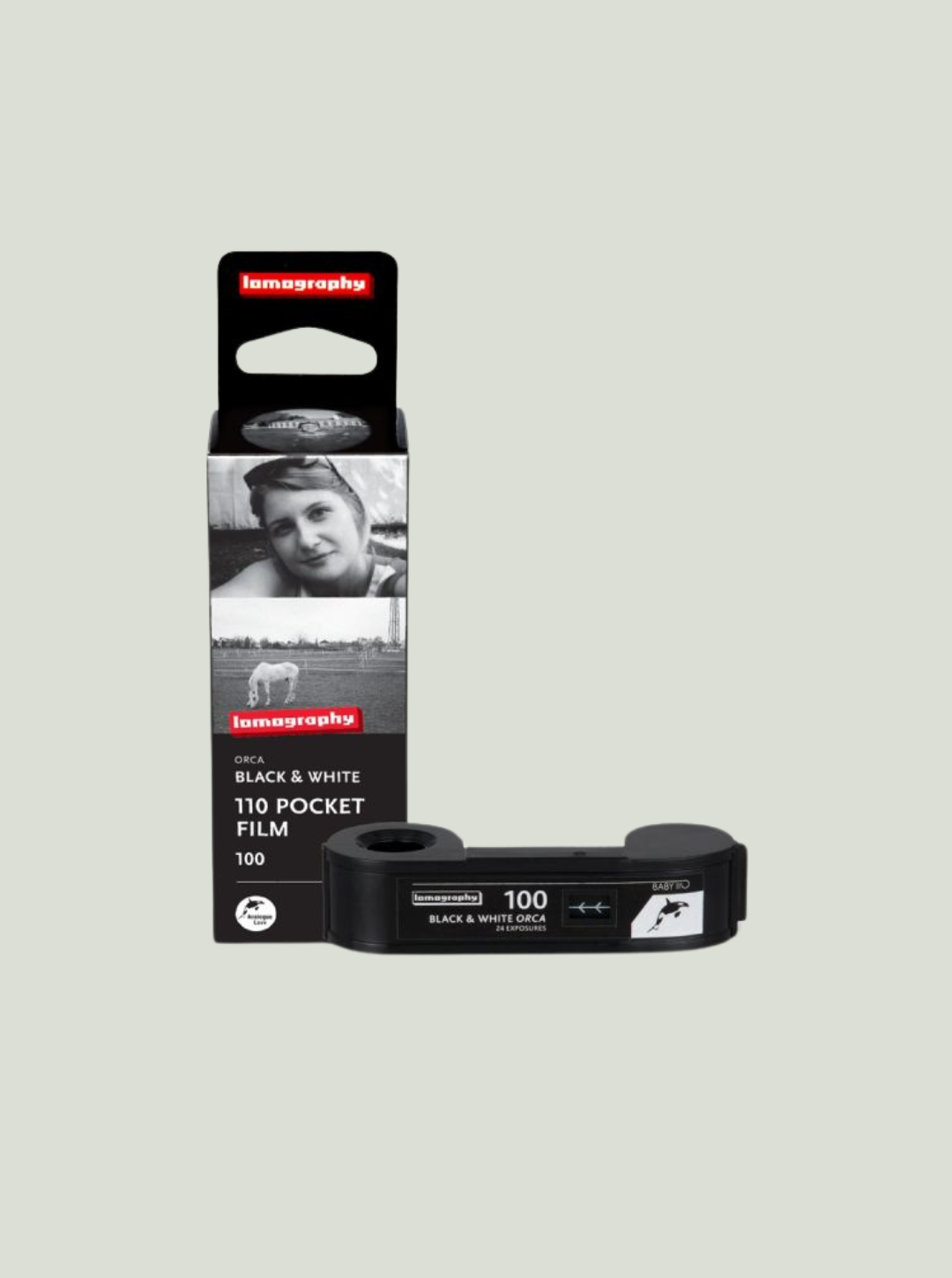 Film B&W Orca 110 ISO 100 Lomography