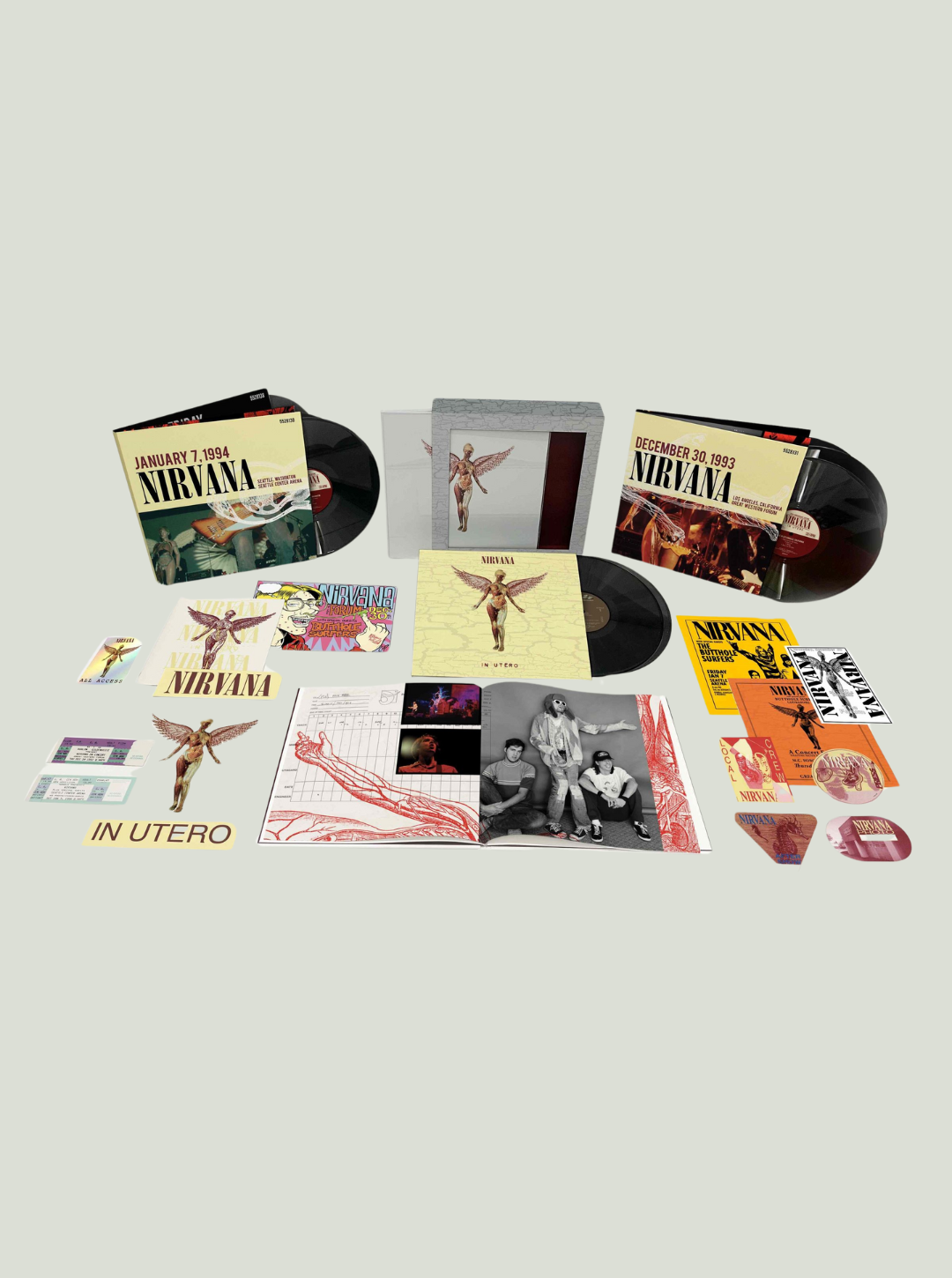 Płyta winylowa Nirvana - In Utero (30th Anniversary) (remastered) (180g) (Super Deluxe Edition)