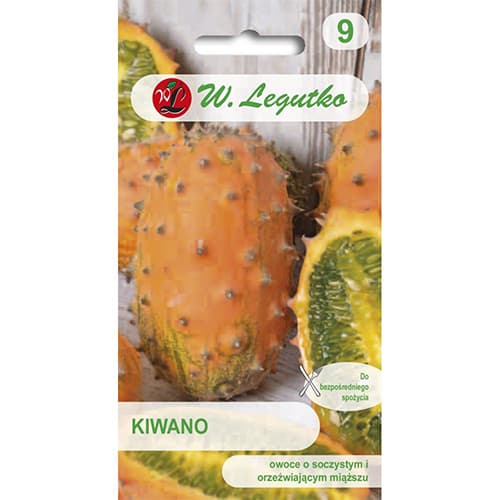 1 szt, Horngurke Kiwano - Samen: Ilość w opakowaniu: 0.2 g