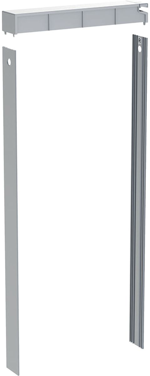 Geberit Monolith zestaw pokrywy i okładziny bocznej do modułu sanitarnego aluminium szczotkowane 131.194.00.1