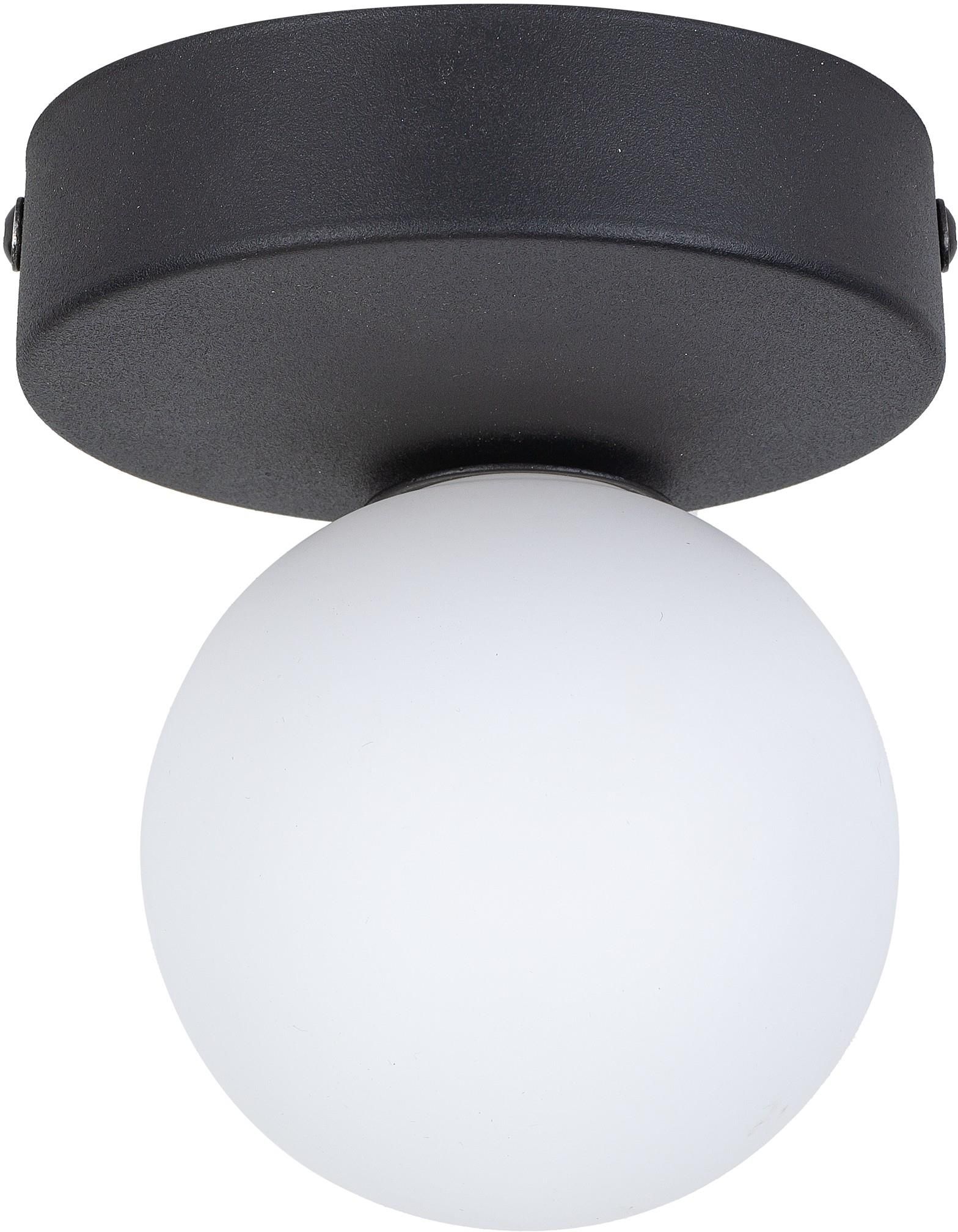 TK Lighting Bianca Black lampa podsufitowa 1x6W czarny/biały 5681 - Wysyłka w 24h