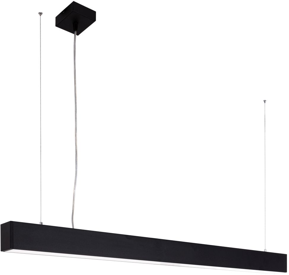 Italux Traversi RX Suspended lampa wisząca 1x62 W biała-czarna PRD-5470-200-BK-830-PN