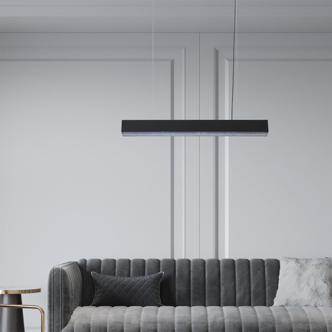 Light Prestige Mira inteligentna lampa wisząca 1x32 W czarna LP12011PMBKSmart
