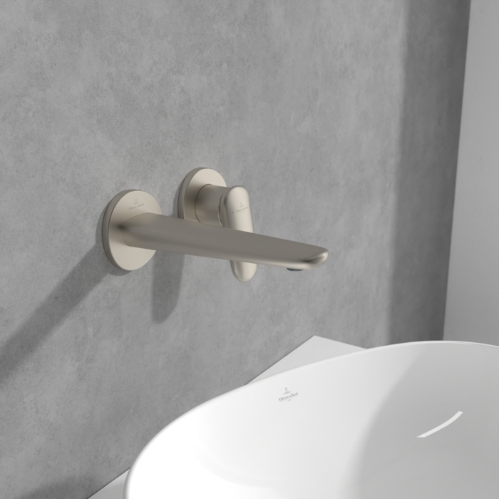Villeroy & Boch Antao bateria umywalkowa podtynkowa nikiel TVW11100200064
