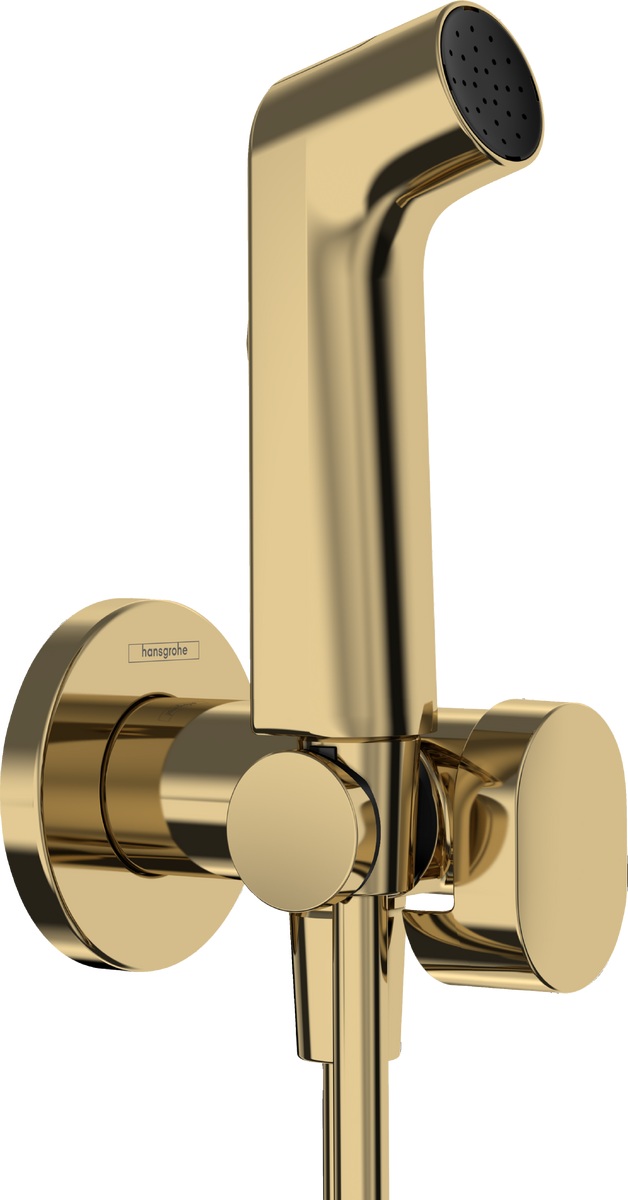 Hansgrohe Bidette bateria bidetowa z zestawem prysznicowym podtynkowa złoty optyczny polerowany 29232990