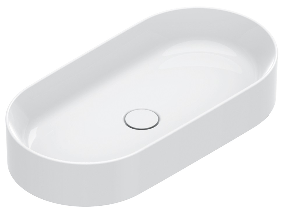 Catalano Zero umywalka 70x35 cm owalna nablatowa biała 0122700001 - Wysyłka w 24h