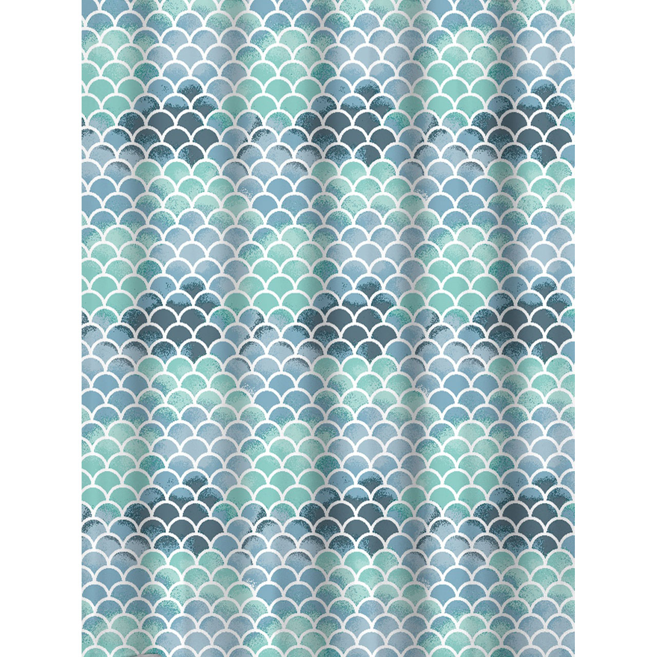 Duschy Vågtopp zasłona prysznicowa 200x180 cm niebieska-zielona 623-05