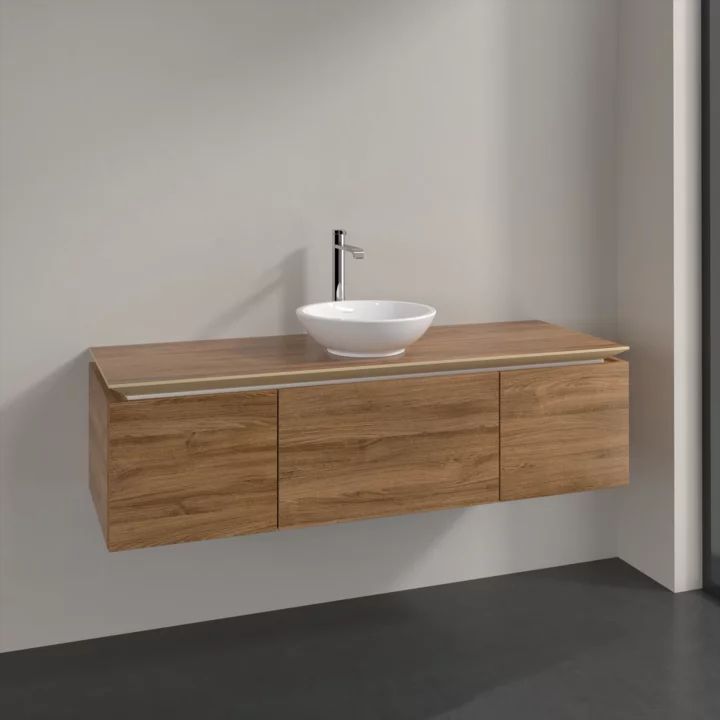 Villeroy & Boch Legato szafka 140 cm podumywalkowa wisząca Oak Kansas B58500RH