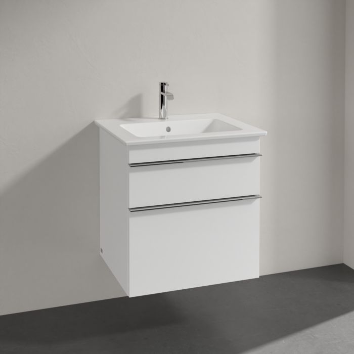 Villeroy & Boch Venticello szafka 55,3 cm podumywalkowa wisząca glossy white A92301DH