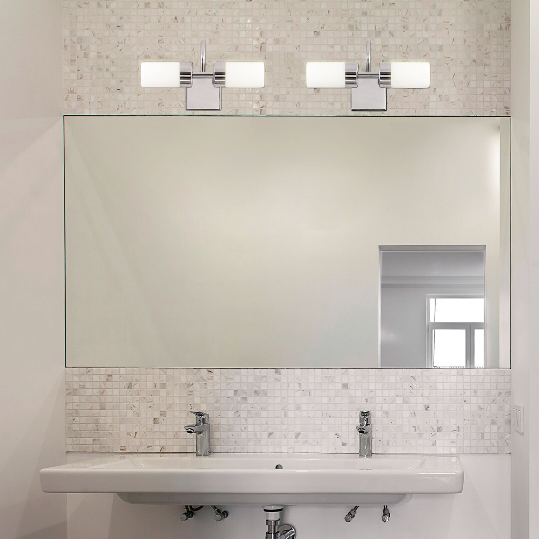 Rabalux Betty kinkiet 2x8W chrom/szkło opalizowane 5714