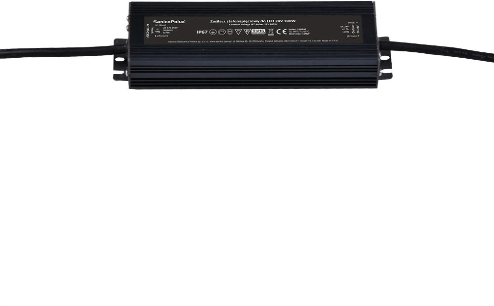 Goldlux zasilacz 12V LED czarny 318947