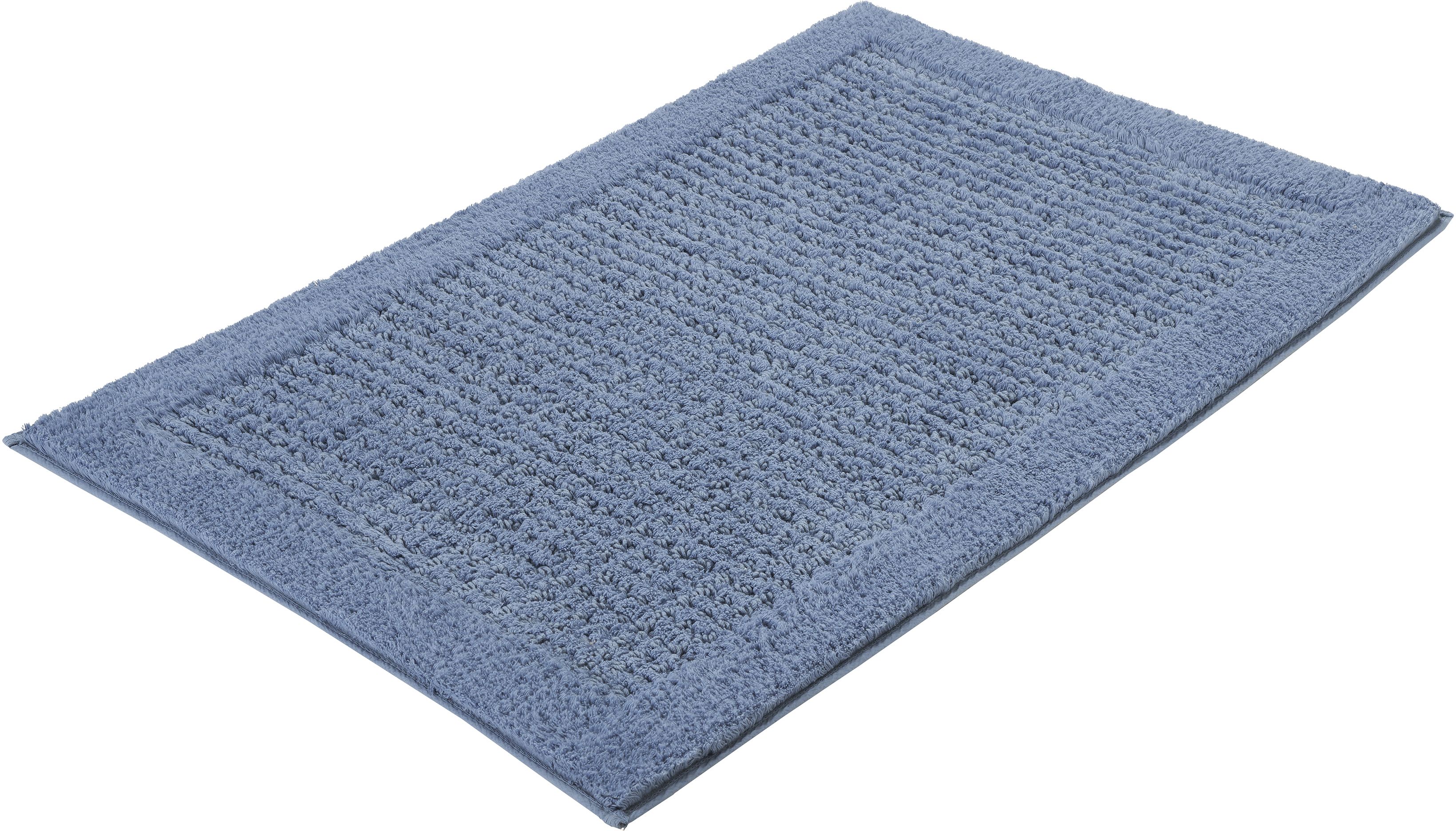 Kleine Wolke Net dywanik łazienkowy 90x60 cm niebieski 9171746519