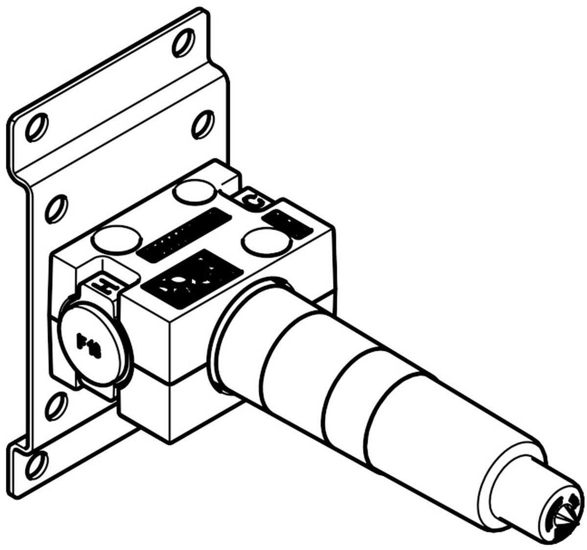 Dornbracht element podtynkowy do ukrytego montażu 35050970-90