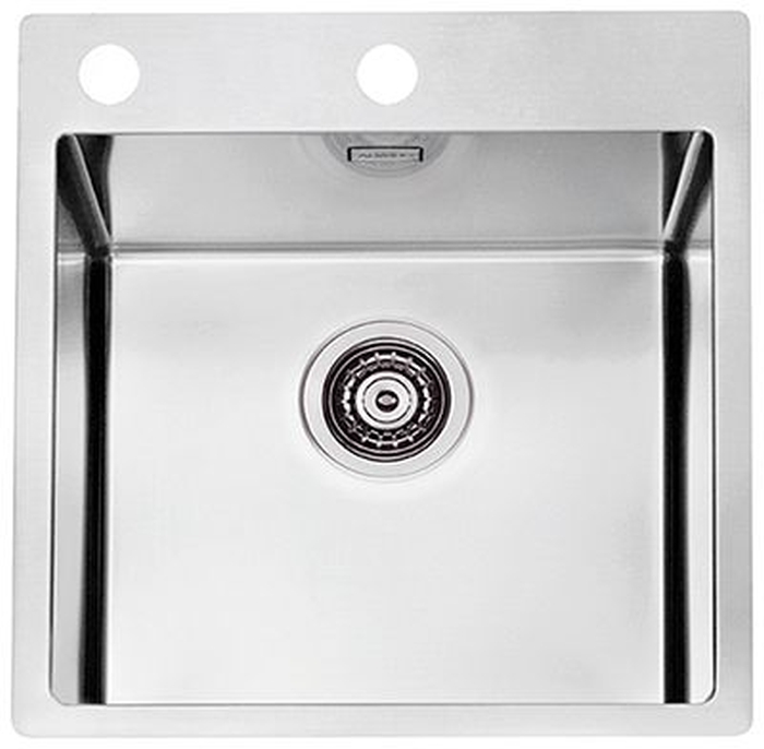 Alveus Pure 20 zlewozmywak 1-komorowy 52,5x46,5 cm satyna 1103608