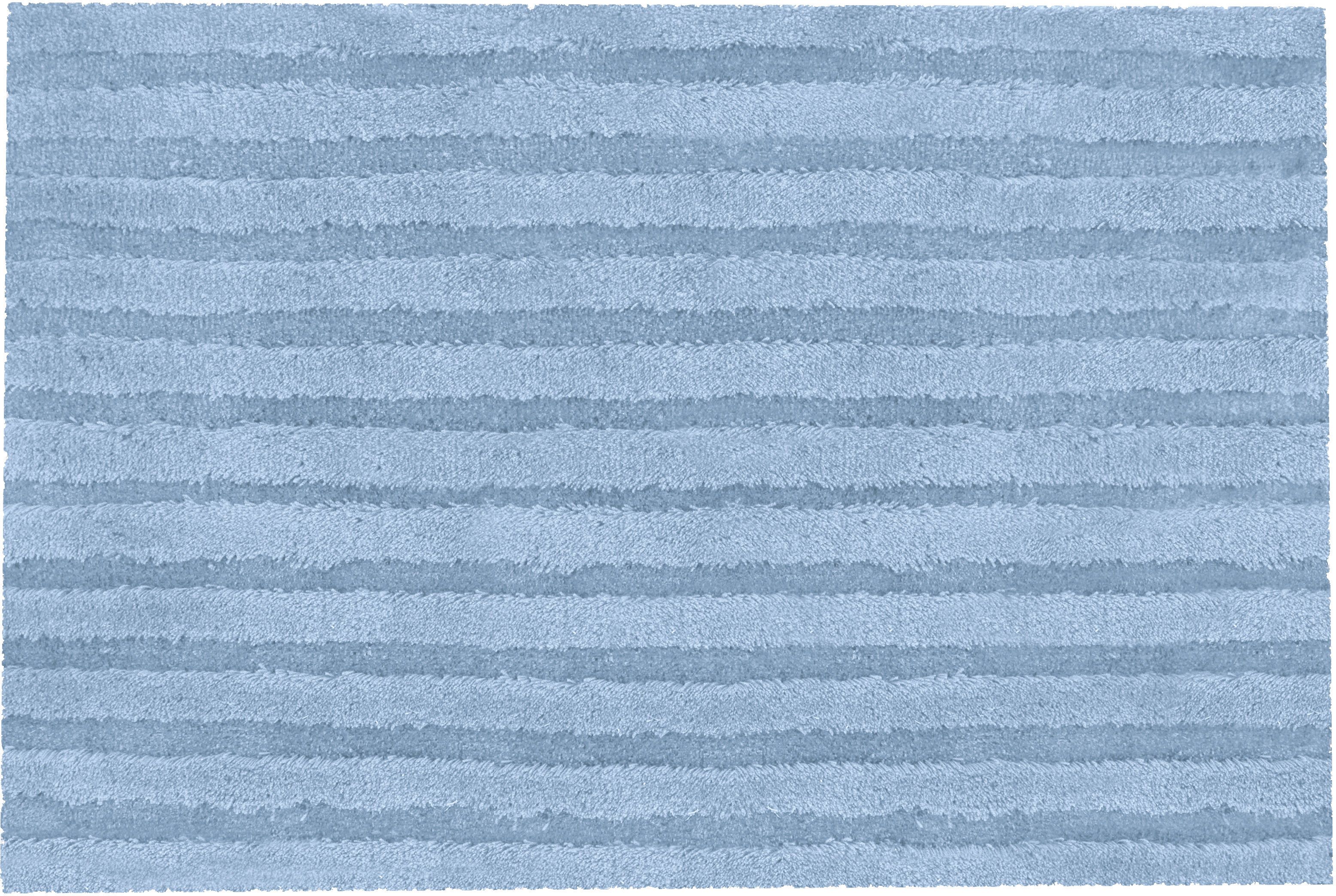 Kleine Wolke Cord dywanik łazienkowy 70x120 cm poliakryl niebieski 9170746225