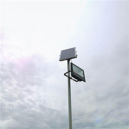 V-TAC lampa solarna wisząca 1x40 W czarny 8577