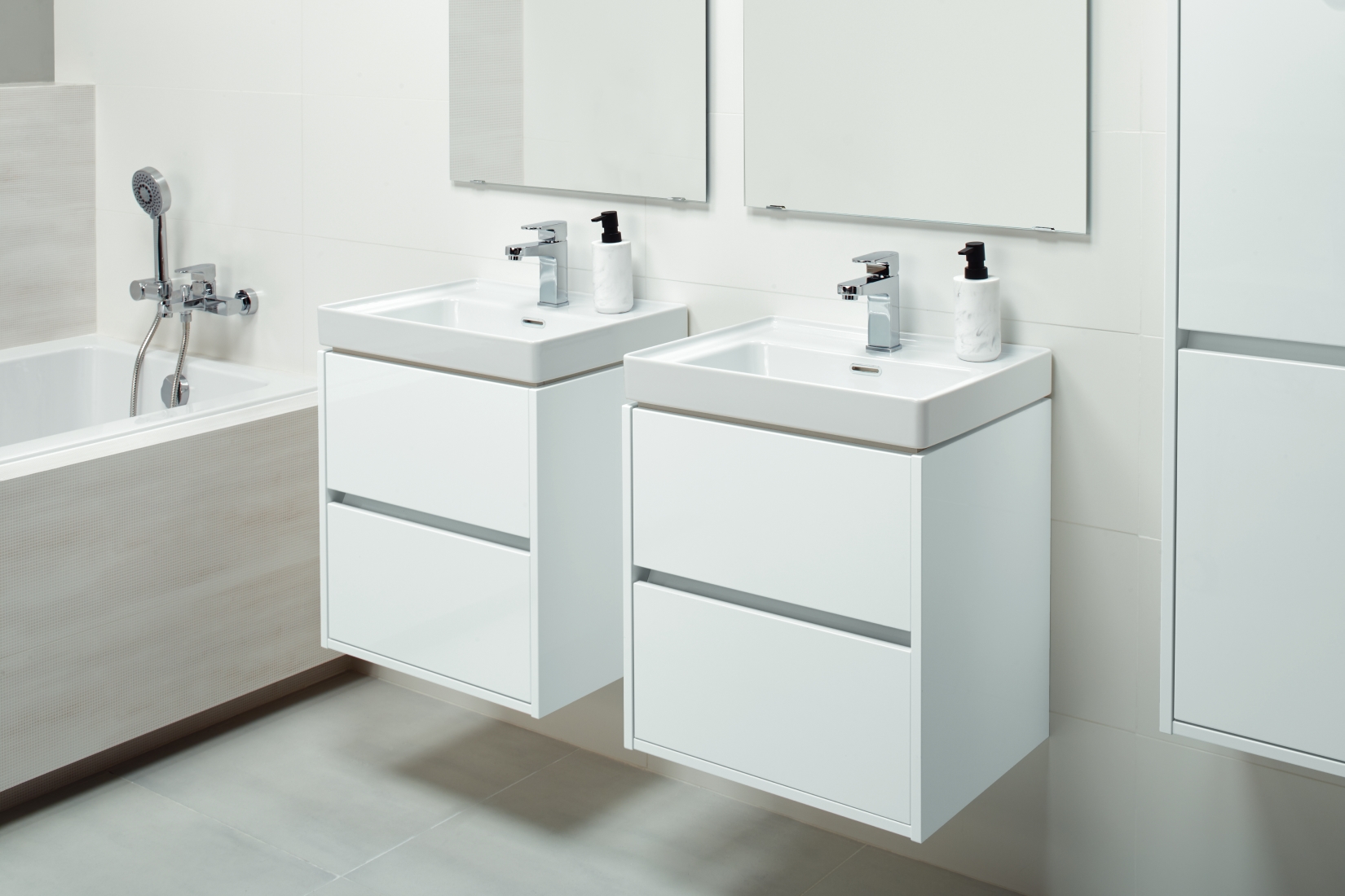 Cersanit Crea umywalka 60x44,5 cm meblowa prostokątna biała EcoBox K114-006-ECO