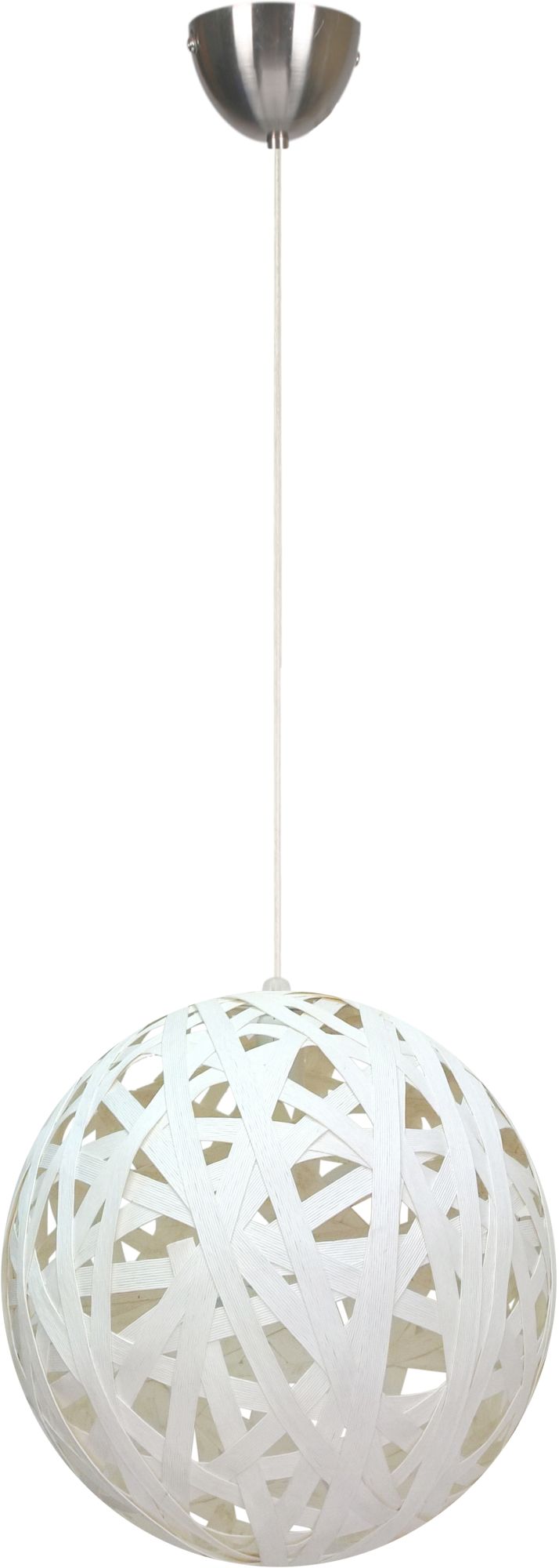 Candellux Frida lampa wisząca 1x60W biała 31-51127
