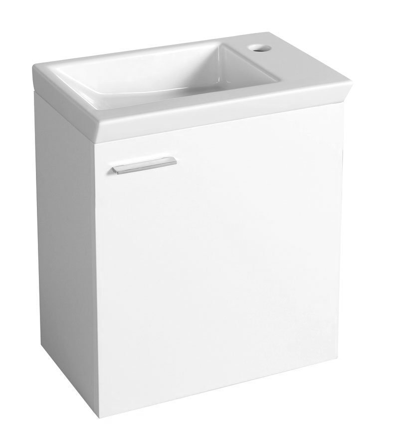Aqualine Zoran umywalka 45x27,5 cm prostokątna meblowa biała 4045
